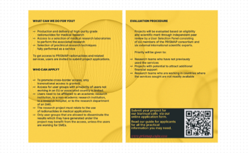 Right spread of the fully-opened flyer