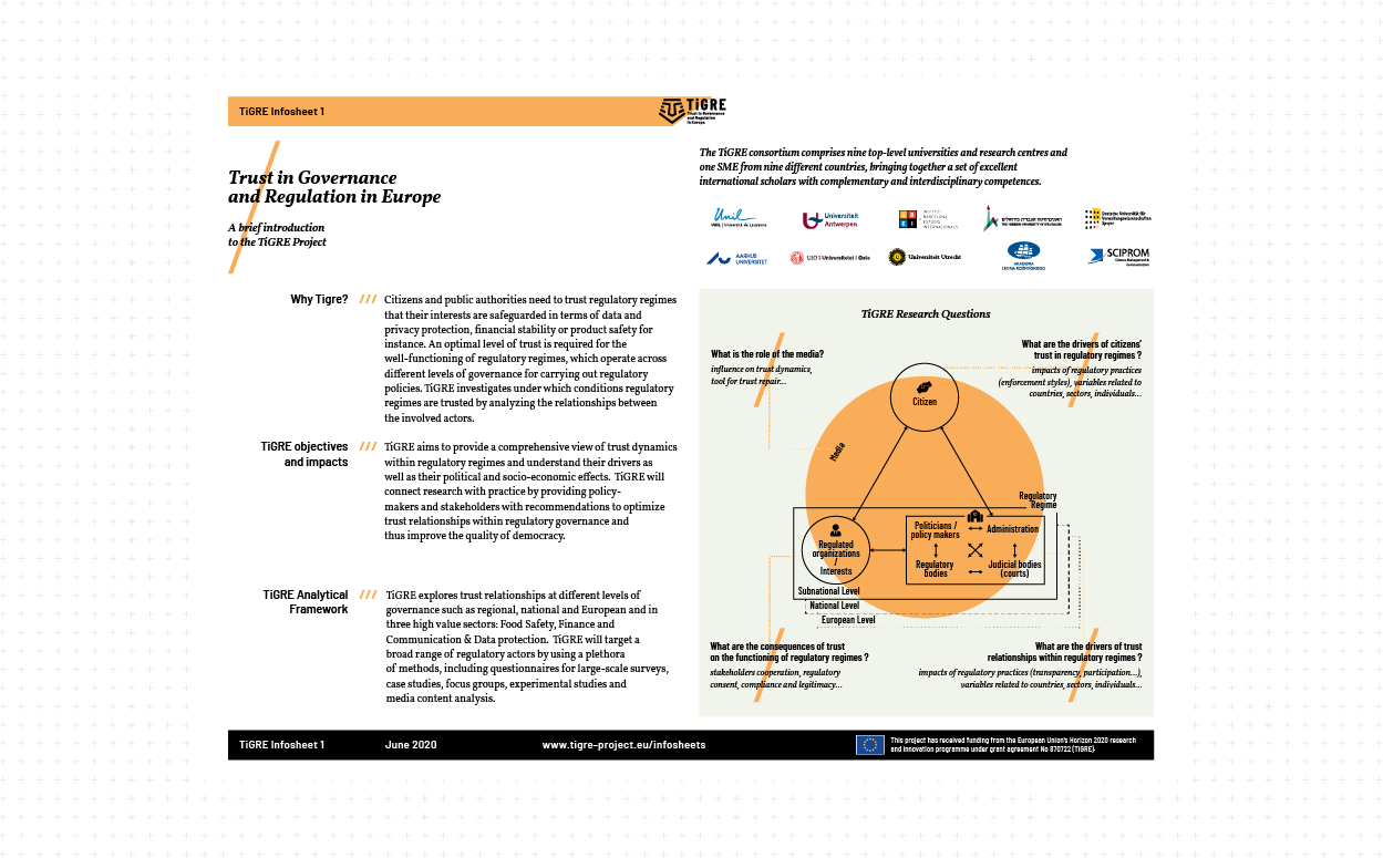 The flyer QR code gives access to digital infosheets