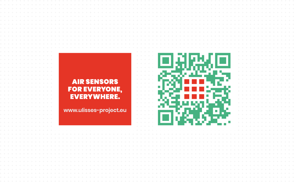 The ULISSES visit card, front and back  The ULISSES visit card, front and back