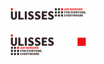 ULISSES logo set with the main logo and its possible lock-ups and the individual sensor as an icon